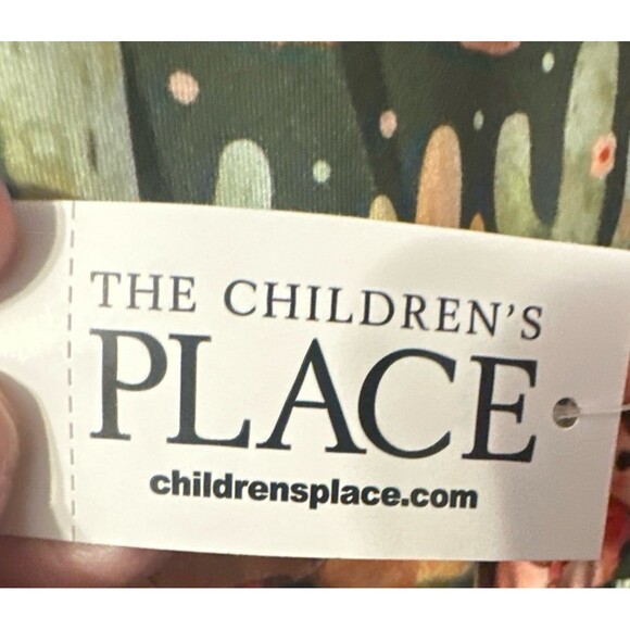 The Children’s Place NWT Spring Easter Dress + Leggings Bundle 7/8 - Picture 9 of 9